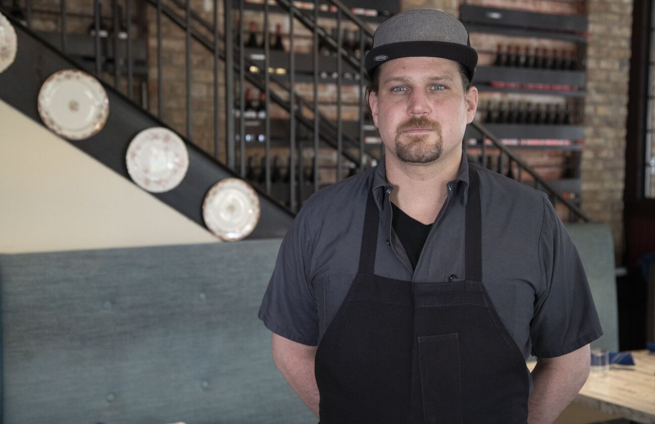 Michael Woodhall is the executive chef of Le Sud in Roscoe Village.